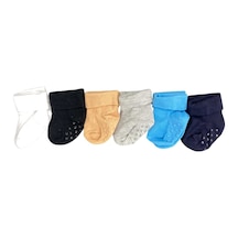 Defne Baby 6lı Bebek Çorabı 6e005-24 Çok Renkli