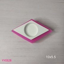 Yy0528 Baklava Desenli Tealight Mumluk Silikon Kalıp