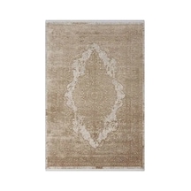 Kreasyon Halı Modern Md002 Bej Makine Halısı