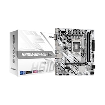 Asrock H610m-hdv M.2+ D5 5600mhz Ddr5 Soket 1700 M.2 Usb 3.2 Hdmı Matx Anakart H610m-hdv M.2+ D5