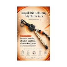 Genel Markalar Kişiye Özel Çanta Aksesuarı/isimlik Ahşap/charm Siyah Siyah