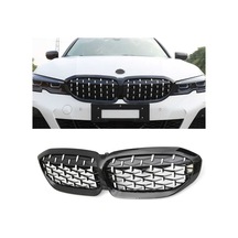 Bmw G20 Diamond Ön Panjur Izgara 2019 Sonrası Krom-siyah