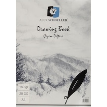 Alex Schoeller 1587 Eskiz Defteri 180 G 25 Yp. A3 Boyutunda