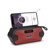 Haf H/F-F216 Subwoofer Anten/Telefon Tutucu FM Radyolu Mini Taşınabilir Kablosuz 5.1 Bluetooth Hoparlör