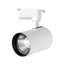 5 Adet Noas Yl29 3001 Paris 30w Beyaz Kasa Ray Spot 6400k Beyaz Işık