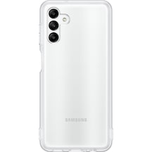 Newface Samsung Uyumlu Galaxy A04s Kılıf Lüx Şeffaf Silikon Şeffaf