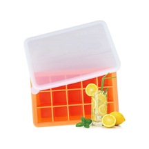 15 Hücre Silikon Buzluk Kalıbı, Çıkarılabilir Kapaklı, Kolay Buz Çıkarımı, Yiyecek Dereceli Materyal, Mutfak/restoran Kullanıma Uygun Çok Renkli Çok Renkli