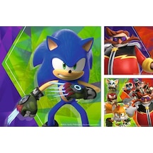 , 3x49p Puzzle Sonic, Çocuk Puzzle Standart