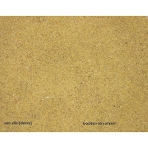 Akvaryum Sarı Silis Kum 0.1 Mm 1 Kg Deniz Kum İnce