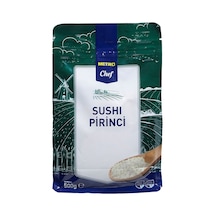 Metro Chef Sushi Pirinci 500g - Asya Mutfağı İçin Özel Pirinç 3'li Ekonomik Paket - 3 Adet Tarı
