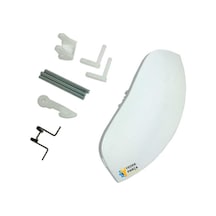 Vestel Uyumlu Vega 806t Çamaşır Makinesi Kapak Mandal Tutamağı Beyaz