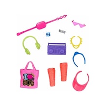 Barbie'nin Moda Aksesuarları Paketleri Kulaklıklı Gwd98-hwv74