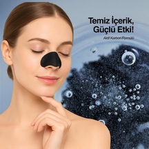 Pore Strip Siyah Nokta Bandı 2'li Paket Charcoal + Tea Tree Siyah Nokta Karşıtı Gözenek Temizleyici Aktif Karbon & Çay Ağacı Özlü 12 Adet Diğer