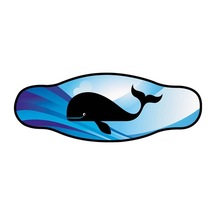 BestDivers Maske Arkalığı WHALE Neopren Siyah