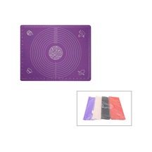 Dikdörtgen 40x50gr Renkli Silikon Hamur Matı Ölçek Çizimli 150gr Herhangi Bir Renk Gönderilir Bx40