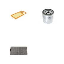 Bosch Filtre Bakım Seti Seat Toledo 1.6 105 Beygir 2000-2001 Aus Azd Bcb Motor Hava + Yağ F. + Polen Filtre Sardes