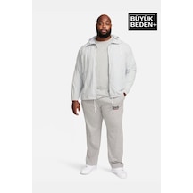 Superlife Süperlife Erkek Büyük Beden Buyuk Brooklyn Baskılı İnce Eşofman Altı Spr25bea50 Gri Melanj
