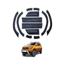2018+ Dacia Duster 12 Parça Damalı Kaplama Koruma Kabartma Dodik