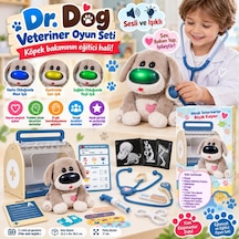Sesli Ve Işıklı Dr.dog Veteriner Oyun Seti