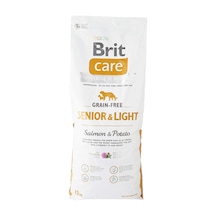 Tr Care Light Kuru Köpek Maması, Somon Ve Patatesli, Tahılsız, Yaşlı Köpek, Diyet, 12 Kg