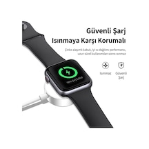 Linkage Lws9 Akıllı Saat Kablosuz Şarj Cihazı 2.8w Manyetik Şarj Pedi, 1 Metre Usb Type-c Kablo Çok Renkli