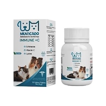 Muvicado Kedi Ve Köpeklerin Bağışıklık Sistemini Destekleyen Tablet Immune C Vitamin