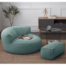 Good Night Twist Berjer Aktivite Koltuğu Ve Ayak Pufu Turkuaz