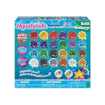 31995 Aquabeads Parlak Boncuk Paketi Yedek Paket 2000 Parça +4 Yaş - Jfen-891043 1 Adet