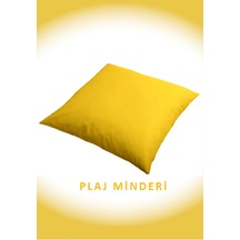 Dekosoy Plaj Minderi 100cmx100cm Sarı