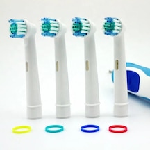 Oral-B Şarjlı ve Pilli Diş Fırçaları ile Uyumlu Yedek Başlık 4 Adet