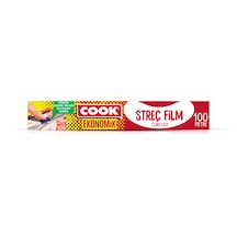Cook Streç Film 30 Cm X 100 Mt Kayar Bıçak Hediyeli