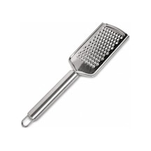 Paslanmaz Çelik El Rendesi, Metal Rende, Sarımsak Ezici Doğrayıcı 25 Cm, Mutfak Seti, Premium Kalite, Tek Parça Ya