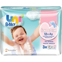Unibaby Ilk Adım Islak Mendil 3 X 52'Li
