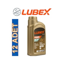 Lubex Primus Mv-La 5W-30 Tam Sentetik Motor Yağı 12 x 1 L