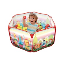 Baby Marine Katlanabilir Top Havuzu + 6 CM 200 Adet Havuz  Topu