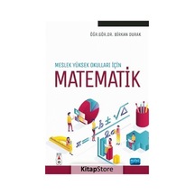 Meslek Yüksekokulları için Matematik  -  Birkan Durak  -  Nobel Akademik Yayıncılık