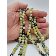 Peridot Zebercet Taşı Nane Yeşili Dizi 8mm 62262 Çok REnkli