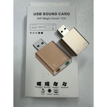 Usb Ses Kartı 7.1 Usb Ses Kartı