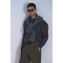 Lufian Terra Erkek Kazak Antrasit Antrasit 112090136100110 Antrasit