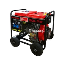 Solax Sdj 7000 Me Marşlı 7 Kva Monofaze Dizel Jeneratör