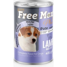 Free Max Kuzulu Yavru Köpek Konservesi Pate 415 Gr
