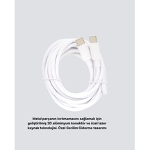 Mey İthalat Dayanıklı Dış Kaplamalı 30w 5.0a Type-c Hızlı Şarj Ve Data Kablosu