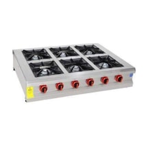 6 Gözlü Set Üstü Ocak