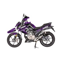 Mondial Drift L Mor Shark Köpekbalığı Sticker Etiket Parçalı Ka