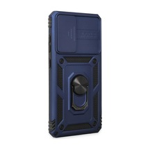 Samsung Galaxy A72 Kılıf Pars Lens Yüzüklü Silikon - Lacivert 0.2M-Çok Renkli