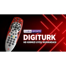 Digitürk Kırmızı  Kumanda