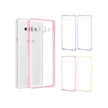 Samsung Galaxy J1 (J100) Color Curve Silikon Arka Kapak / Kılıf