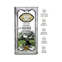 Altın Irmak Fabrikadan Tüketiciye Butik Üretim Premium Gurme Erken Hasat Yeni Sezon Soğuk Sıkım Natürel Sızma 5 L