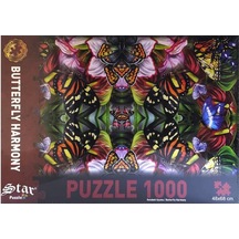 Star 1000 Parça Puzzle Butterfly Harmony Kelebek Uyumu