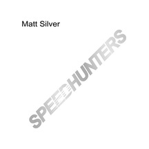 Mat Gümüş-50x5 Cm-çeşitli Boyutlarda Speed Hunters Grafik Araba Vinil Çıkartmalar Su Geçirmez Yarış Gövde Kamyon